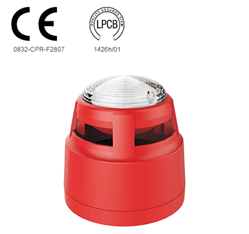 Còi đèn kết hợp địa chỉ cấp nguồn trên loop - EN54